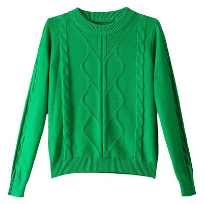 小个子短款毛衣女套头针织打底衫