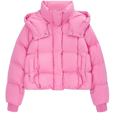 JuicyCouture橘滋连帽羽绒服