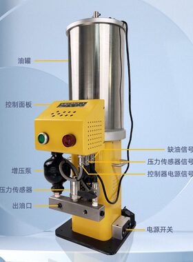 八部EGP-P1电动黄油增压泵黄油机润滑油脂高压注油机4L电动增压泵