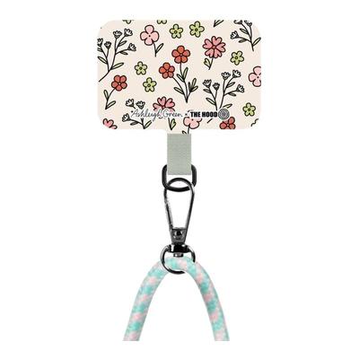 THE HOODxAshleigh Green 艺术家联名 Wlidflowers 手机夹片｜可连 6mm / 10mm 粗背带手机挂绳