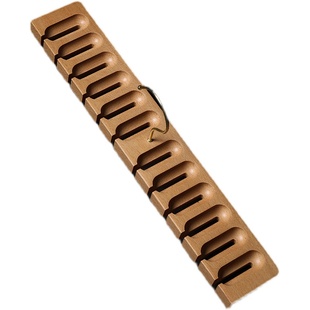 高档实木皮带收纳架家用衣柜整理腰带挂钩收纳神器腰带挂木质衣架