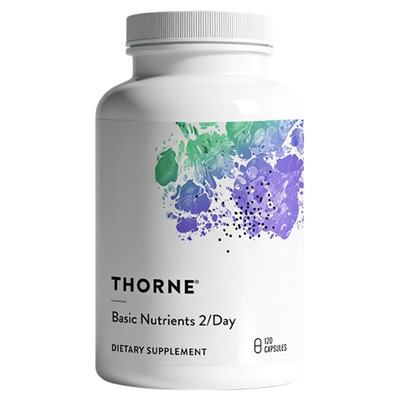 Thorne悦恩26种基本营养复合多维生素B族维D钙维C维E叶黄素VM8NC