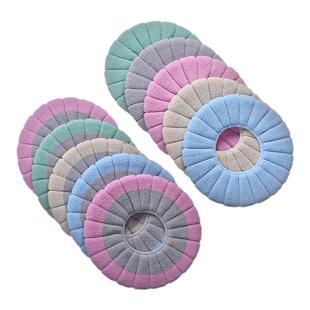 10个装加厚四季通用马桶坐垫可水洗坐便套网红可爱毛绒座便套垫子