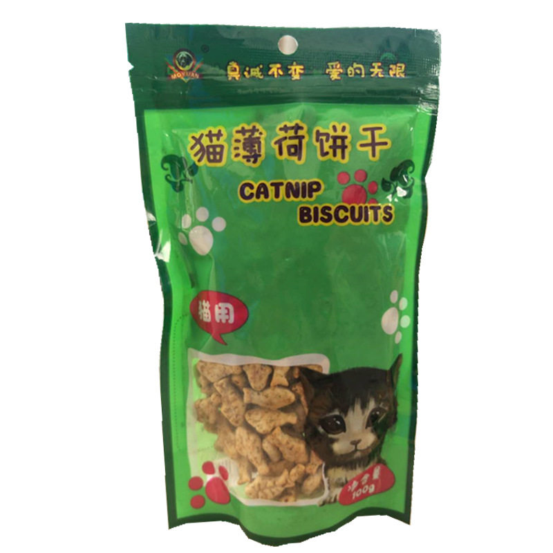 茂源 猫薄荷小鱼饼干猫零食猫咪用品宠物营养食品成幼猫磨牙猫粮