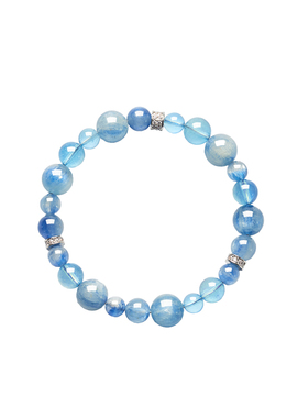 天然蓝绿晶手链情绪稳定