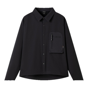 outdoorproducts2025秋冬新款长袖衬衫女户外防泼水校园翻领外套