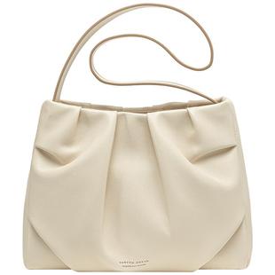 【情人节礼物】VH女包柔柔褶皱包百搭通勤托特单肩包大容量腋下包