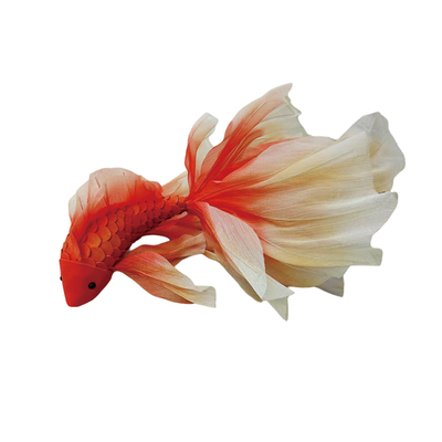 纱网锦鲤吊饰寓意优美墙壁装扮