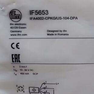 议价IFM IF5653 IF5905 IF5906 IF5937 全新原装正品易福门  现货