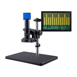 凌凌星HDMI高清4K测量电子显微镜数码线路板手机钟表维修放大镜古玉酒刀具检测CCD沉香工业相机焊接体视金相