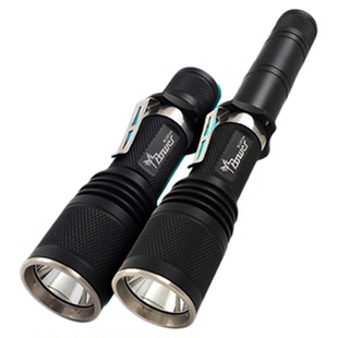 野火强光超亮18650手电筒远射LED手电探照灯户外照明16340电筒