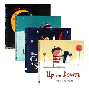 lost and found 智慧小孩4册 英文原版绘本 奥利弗杰弗斯名家Oliver Jeffers作品 幼儿图画故事书 想象力 智慧 友情 亲子读物