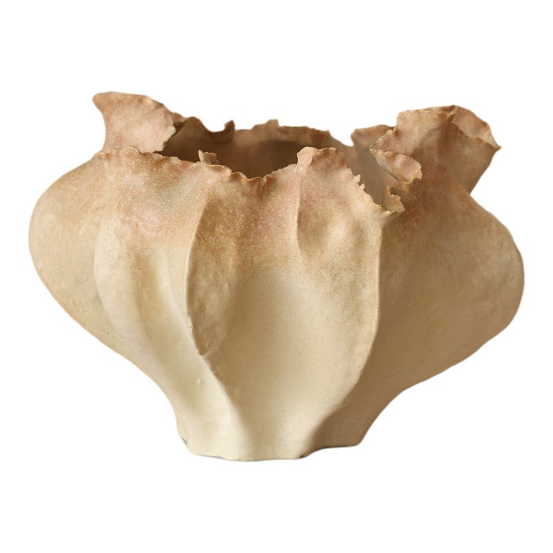 未择侘寂风落日余晖渐变艺术花器