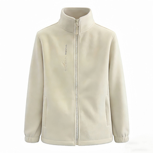 户外抓绒衣女式秋冬摇粒绒外套加厚保暖冲锋衣内胆徒步登山上衣女