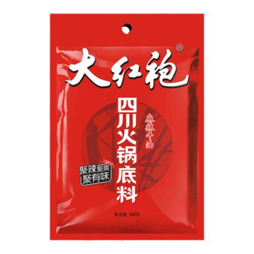 大红袍四川火锅底料  麻辣牛油火锅料 麻辣烫底料冒菜料