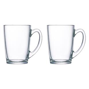 乐美雅玻璃杯茶杯啤酒杯大容量个性高档罗纳带把扎啤精酿杯喝水杯