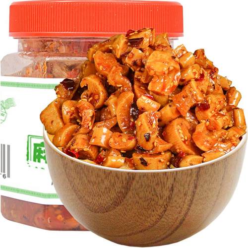 辣小董酱菜高山香脆麻辣萝卜干200g开胃咸菜自制香辣酸萝卜下饭菜