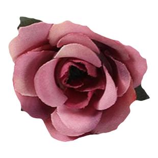 3cm仿真花迷你小玫瑰 绢花diy手工花环头饰材料 婚庆装饰材料假花