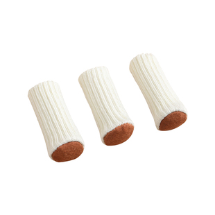 针织椅子静音脚垫桌脚垫凳子脚套加厚耐磨餐桌家具桌腿防滑保护套