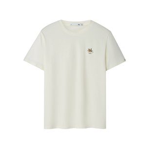 【马上有钱】海澜之家26春夏季马年新款休闲短袖T恤圆领潮牌男款