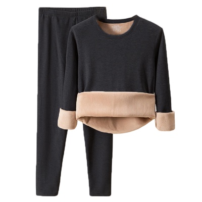 保暖内衣男士加绒加厚套装