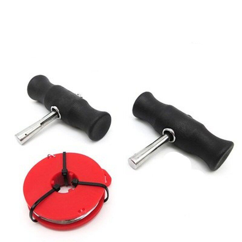 汽车挡风玻璃拆装钢丝工具 线锯式拆卸器手拉钢丝拉线器拉刀拆装