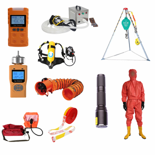 有限空间作业全套装备移动式轴流风机气体检测仪救援三脚架呼吸器