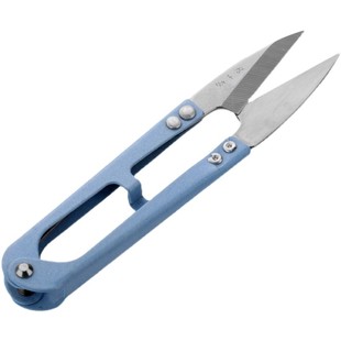 张小泉小剪刀 线头剪刀缝纫剪子大号弹簧U型纱剪缝纫手工专用剪