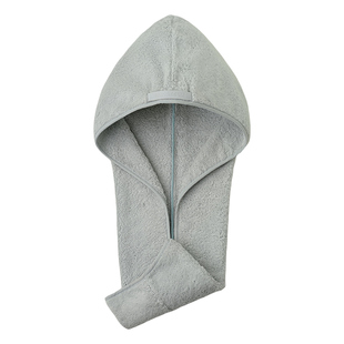 长绒棉干发帽女全棉加厚吸水速干抗菌洗澡洗头免吹浴帽宽尾包头巾