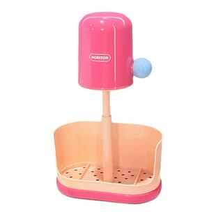 卫生间台面电动牙刷置物架浴室洗漱台漱口杯牙膏护肤品沥水收纳架