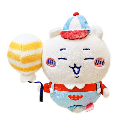 卡通角色毛绒小挂件pp棉游乐场