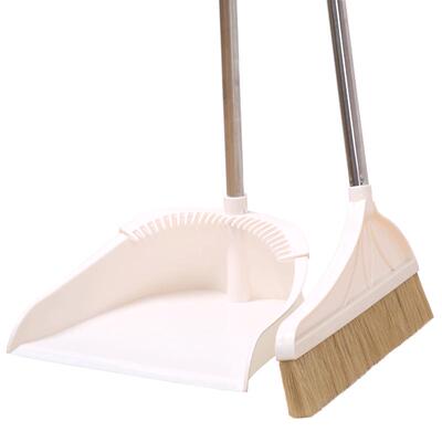 软猪鬃毛扫把扫帚簸箕单个扫地