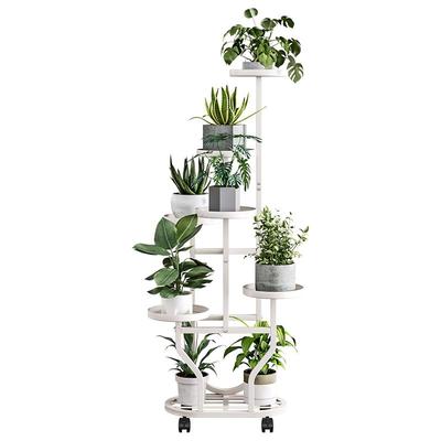 花架子客厅落地式可移动阳台置物