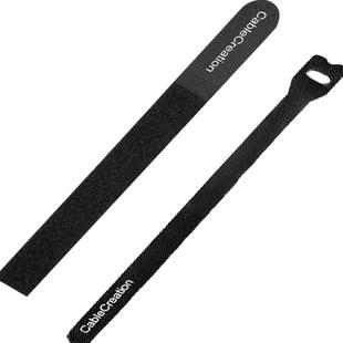 线材捆扎理线带魔术贴桌面收纳整理器电脑捆线扎线带捆线绳50条装扣带自粘式耳机数据线充电线电源网线束线器