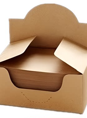 留言卡英语商务迷你盒装牛皮纸