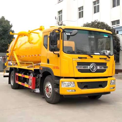 管道抽污车生产厂家 真空泵自吸自排下水道疏通车 高压清洗吸污车