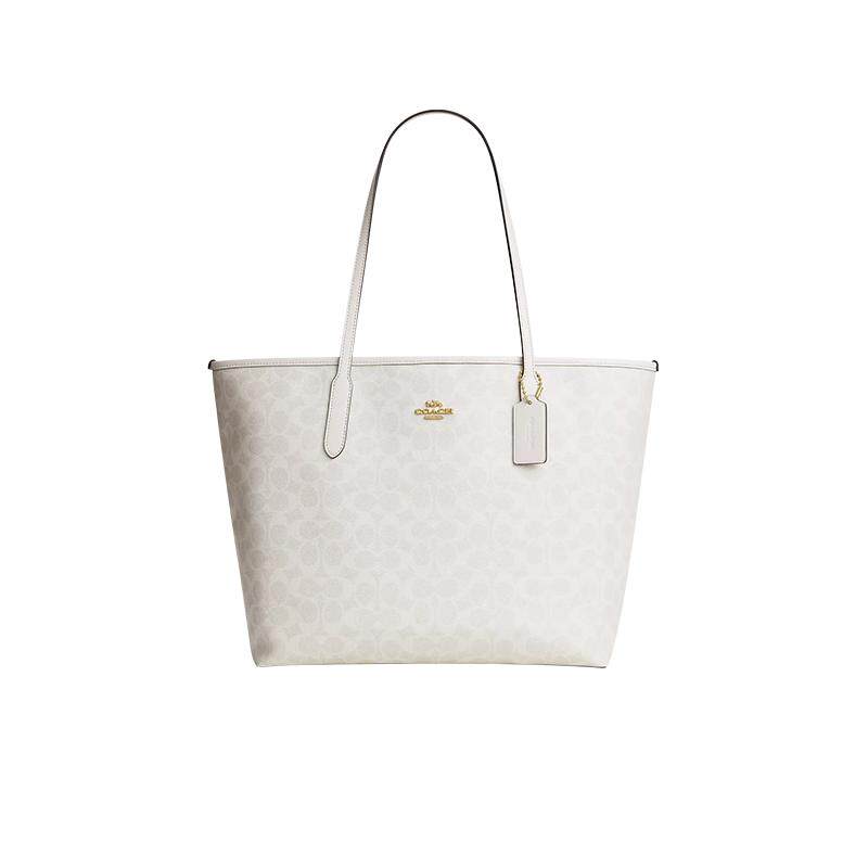 COACH/蔻驰托特包经典老花