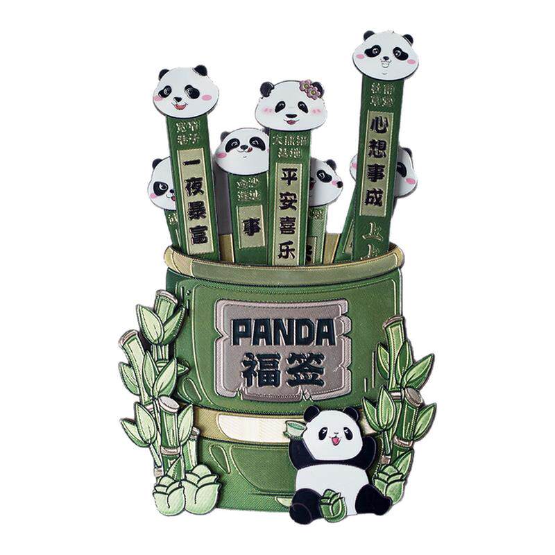 熊猫冰箱贴多层创意磁贴成都文创正版旅游纪念品礼物周边伴手礼