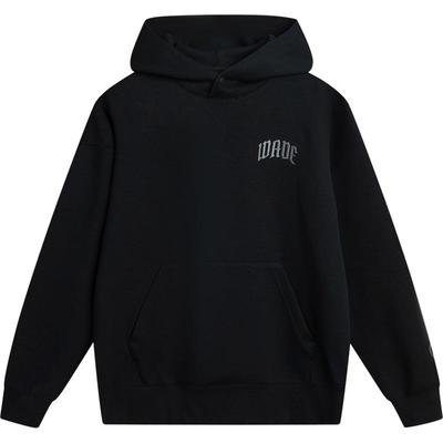 李宁宽松连帽男套头连帽卫衣