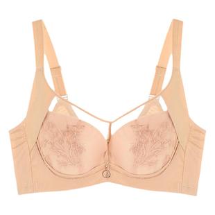 奥维丝丽灵兰系列内衣女中薄上托聚拢软钢圈收副乳调整型女士文胸