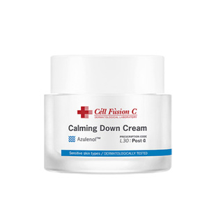 现货秀肤生蓝色冰感面霜去红血丝修复角质层敏感肌肤舒润修复急救