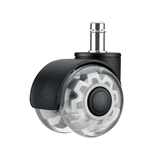 转椅电竞椅轮子电脑椅子滑轮老板办公座椅插入式万向轮小凳子配件