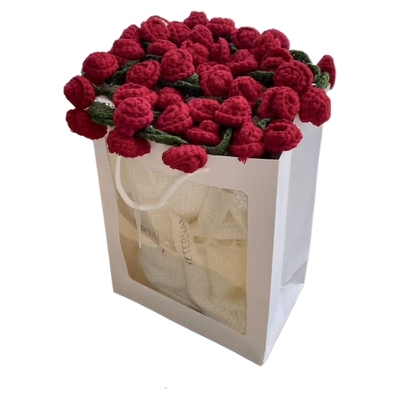 成品玫瑰花毯子花束毛毯生日礼物