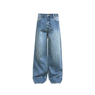 JCAESAR DENIMS纯净直筒水洗蓝牛 高盎司牛仔利落硬挺 直筒微宽松