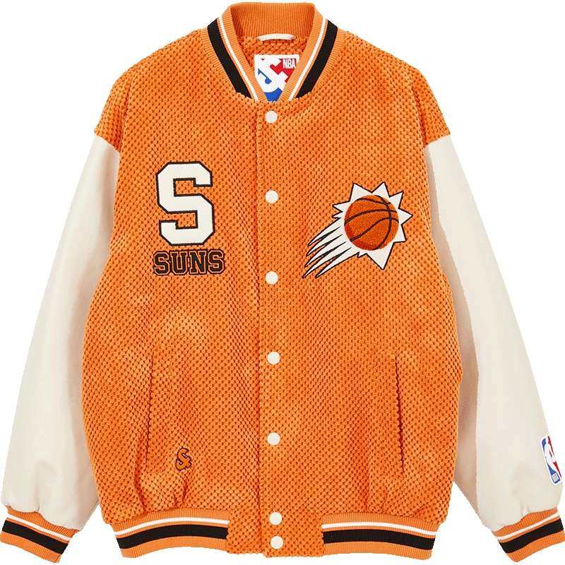 杰克琼斯棉服棒球服NBA联名