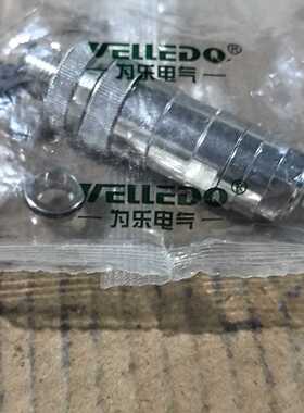 议价--VELLEDQ为乐M12连接器 4芯公头