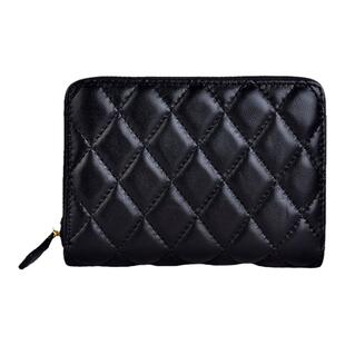 新款卡包女士真皮质感大容量2024新款防消磁拉链多卡位风琴证件包