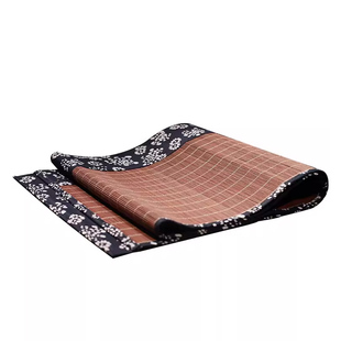 中式手工青花竹丝禅意茶席杯垫茶桌隔热垫桌旗桌垫茶盘垫茶具配件