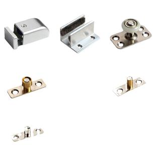 移门轨道吊轨止摆器吊轨门阻推拉门定位器门挡开槽止摆器木门玻璃