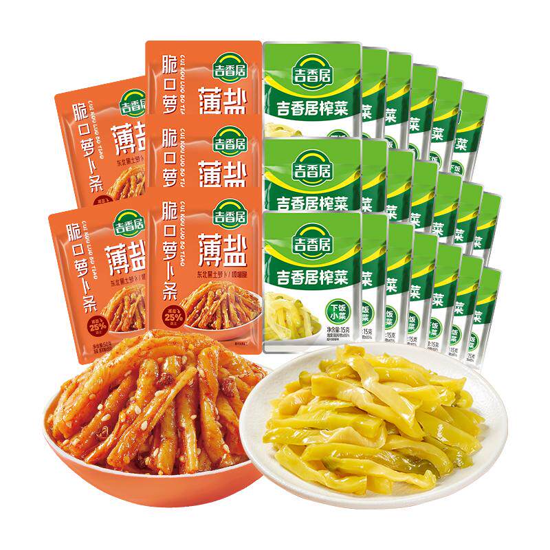吉香居鲜香榨菜丝萝卜条